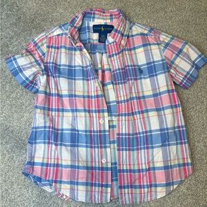 3T Polo pastel button down